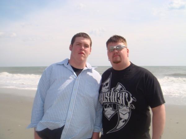 daniel and Ryan ..best friends ..taken at the beach earlier this year ...